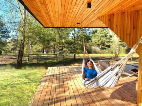 Bird Lodge for 6 guests, lakeview, sauna